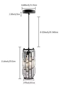 Crystal Luxe Pendant