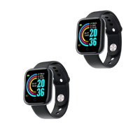 2 x Y68 Smart klokke